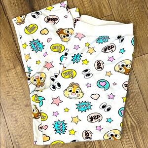 Disney Chip & Dale Print Pajama Pants XL Box #1100